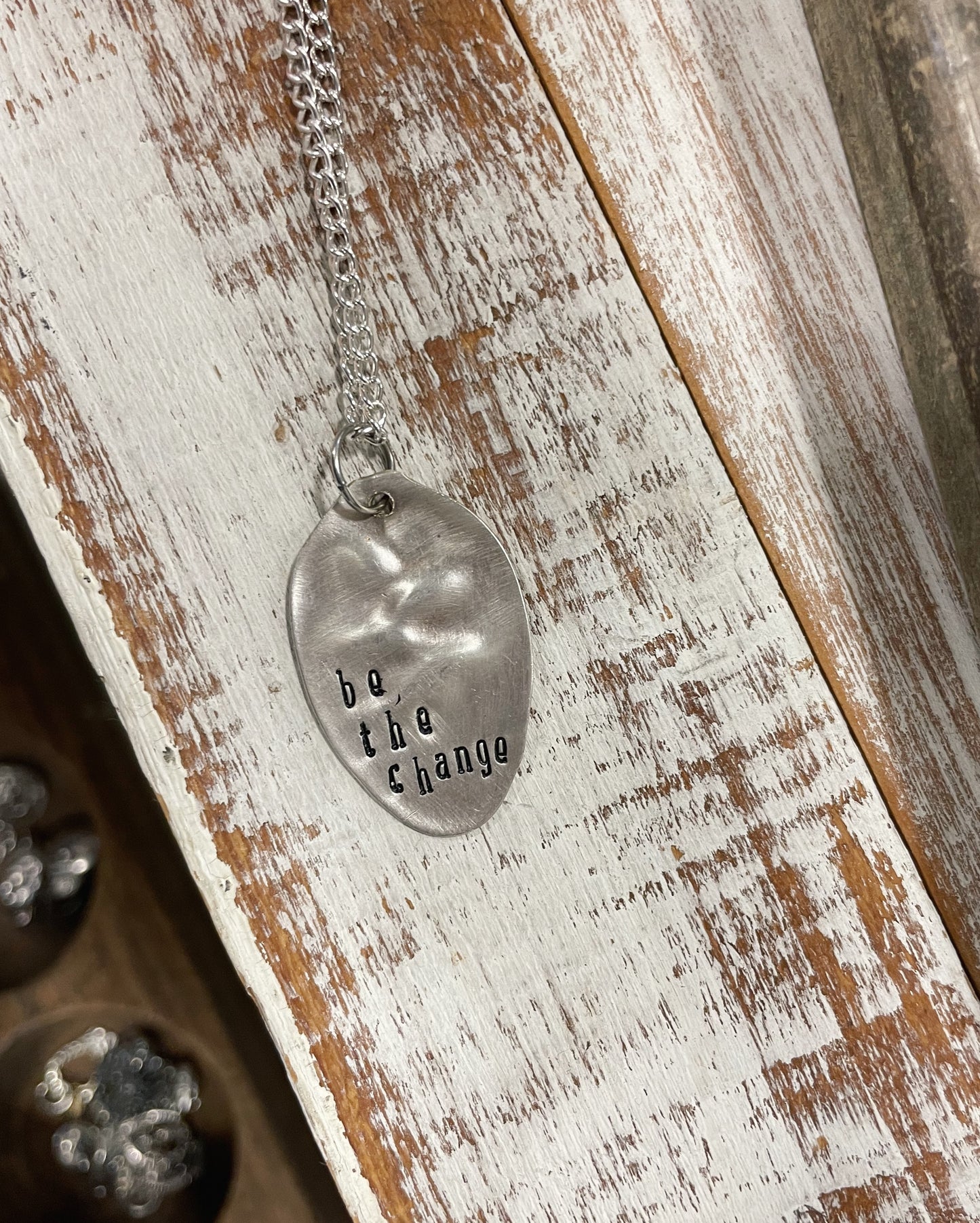 Spoon pendant necklace!