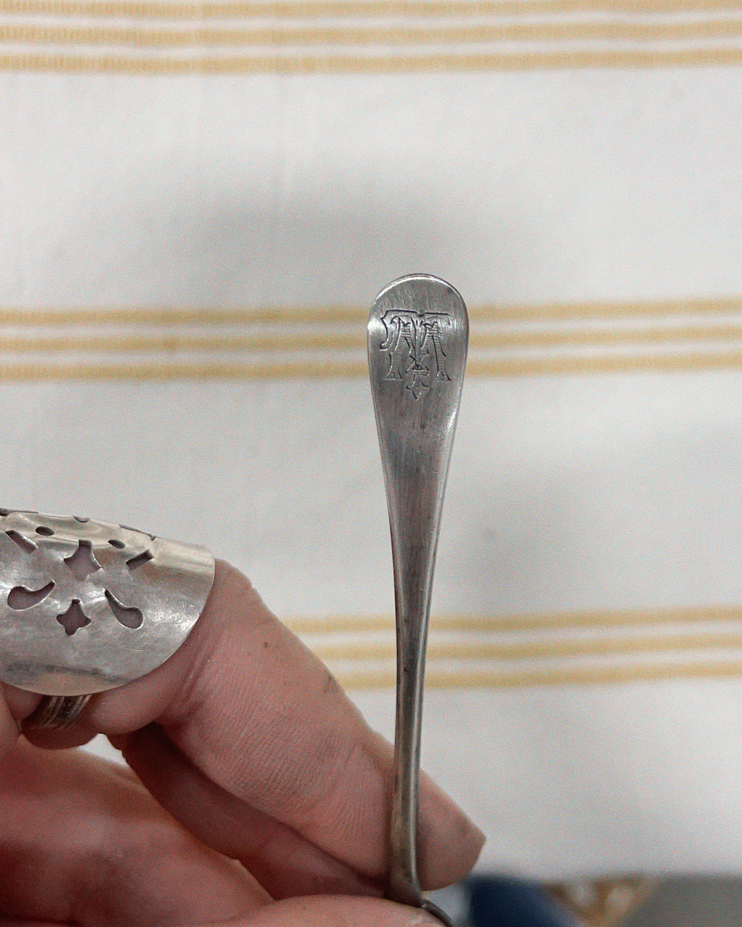 M or W salt spoon!