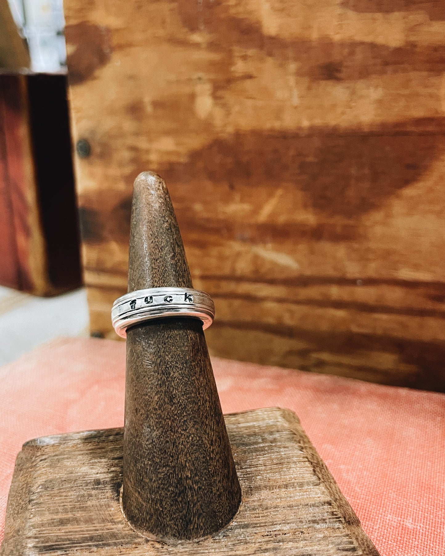 Stamped spoon ring ✨🥄