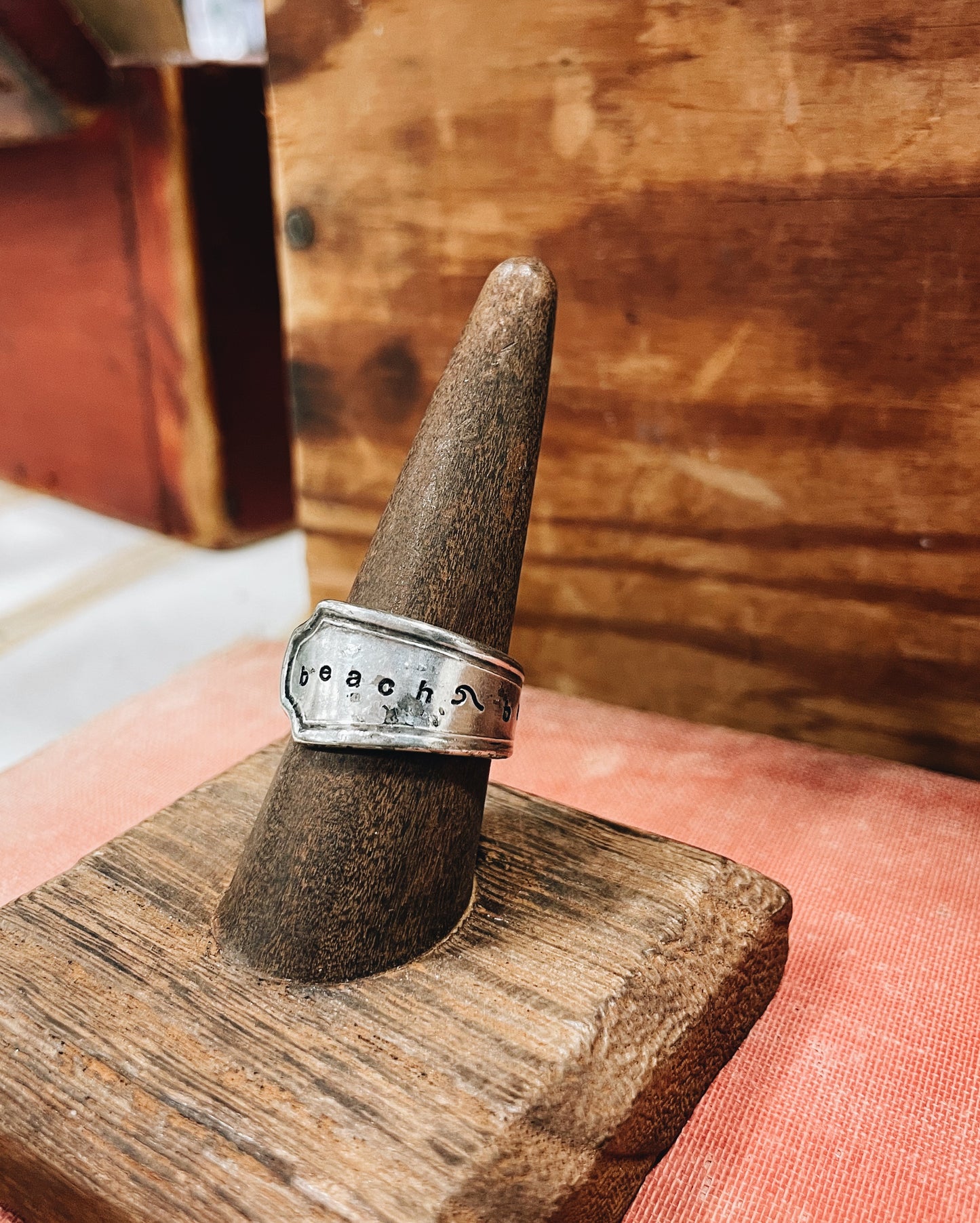 Stamped spoon ring ✨🥄
