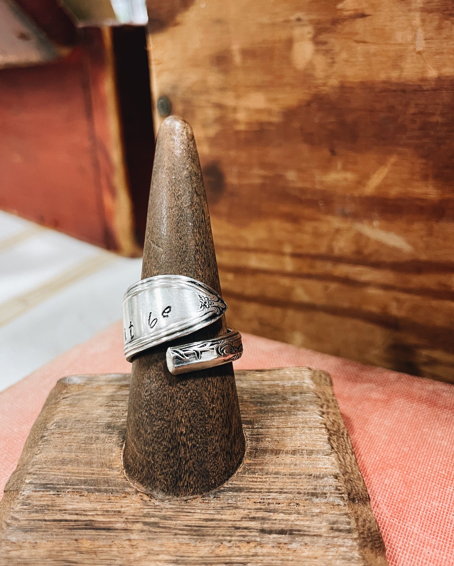 Stamped spoon ring ✨🥄