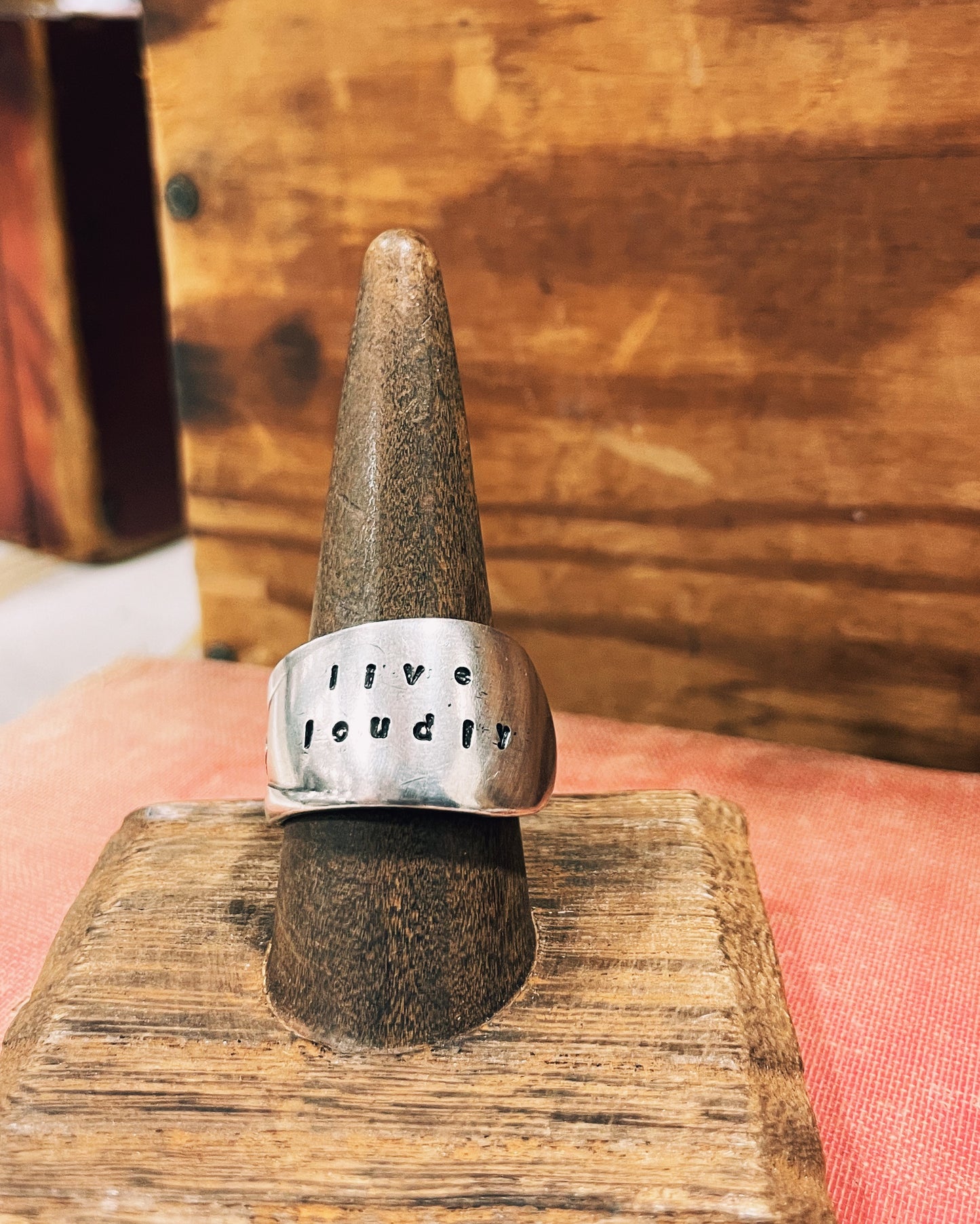 Stamped spoon ring ✨🥄