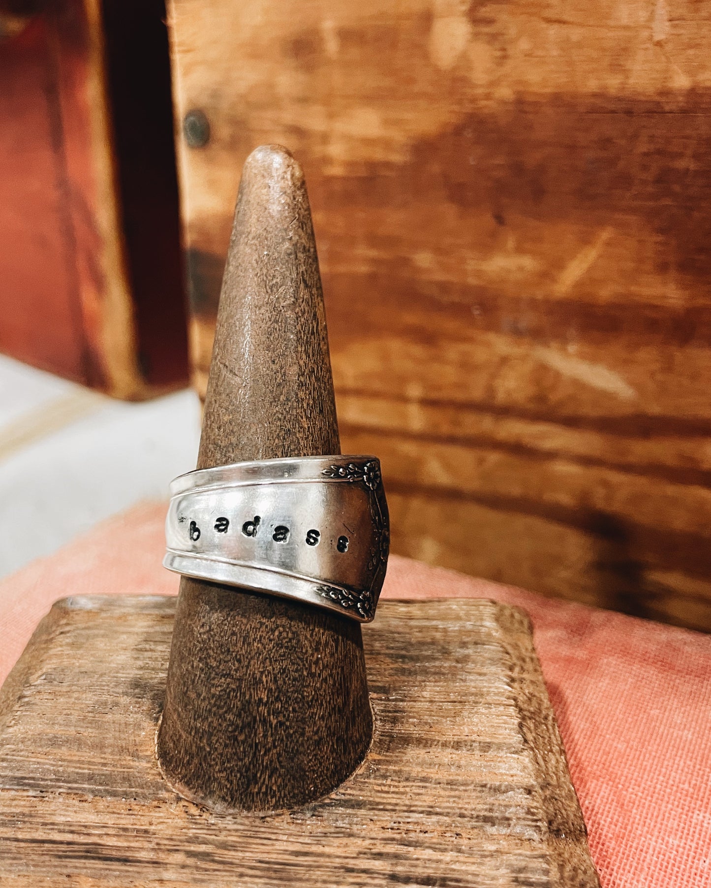 Stamped spoon ring ✨🥄
