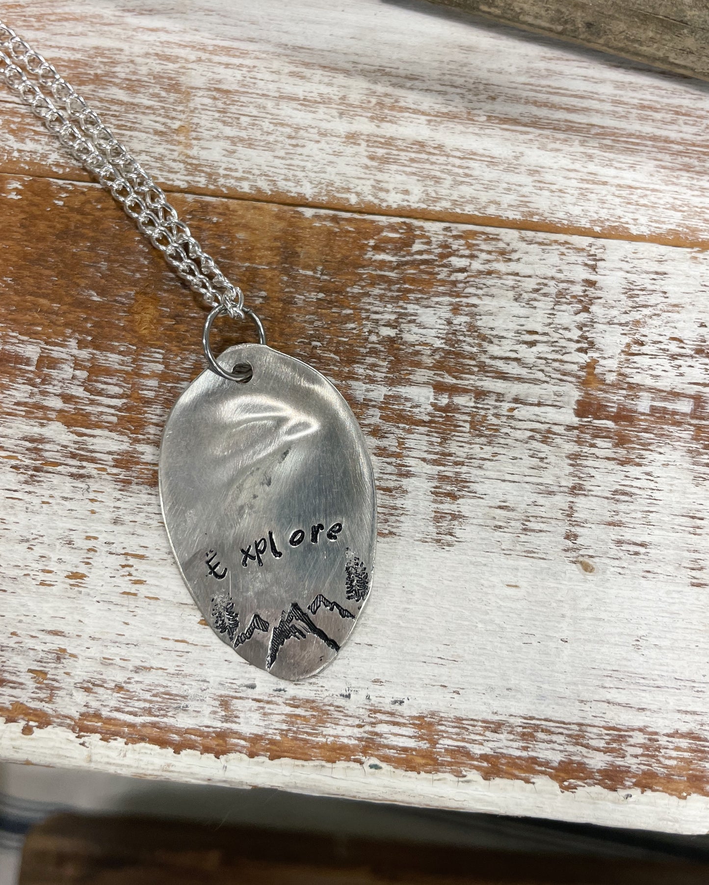 Spoon pendant necklace!
