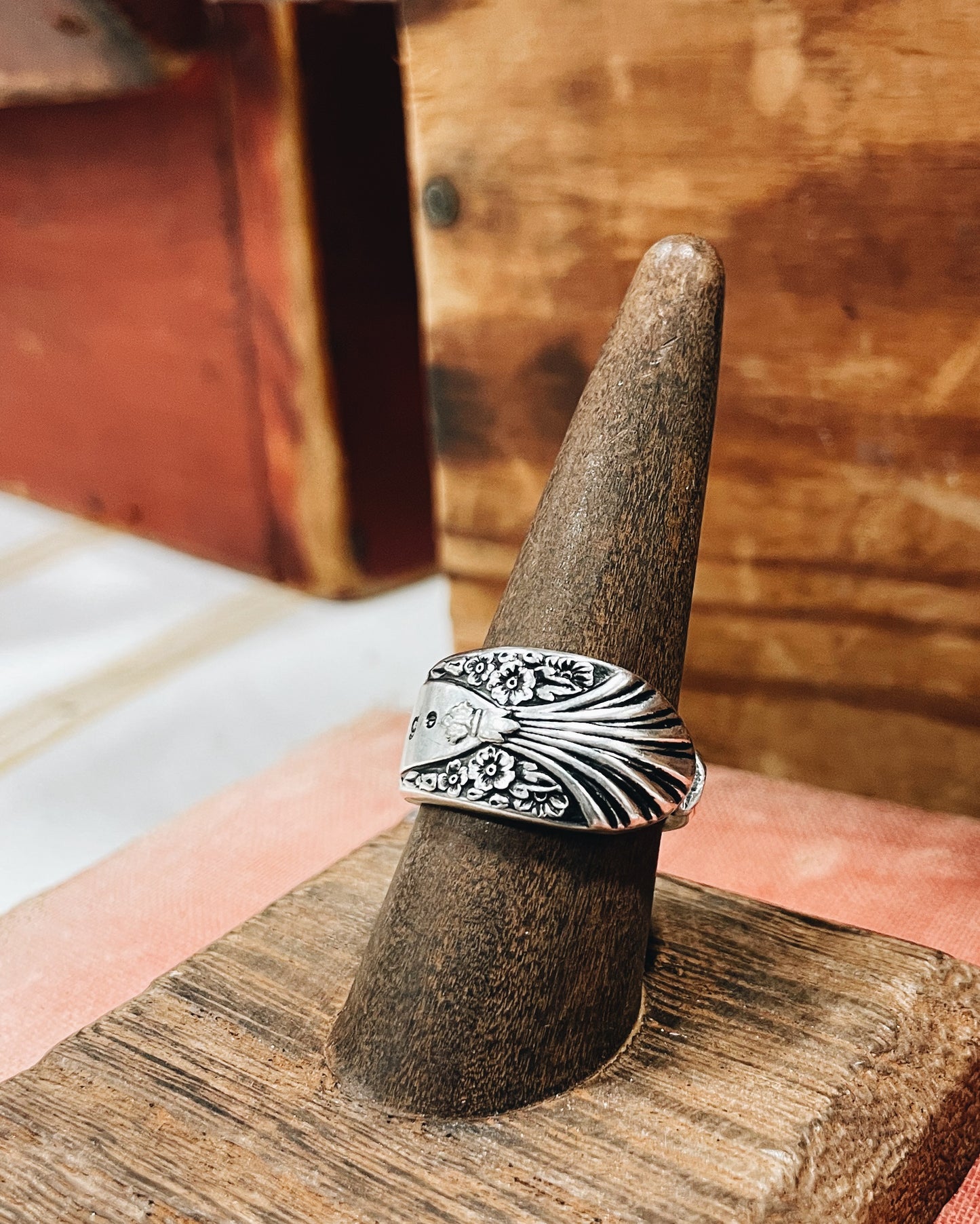 Stamped spoon ring ✨🥄
