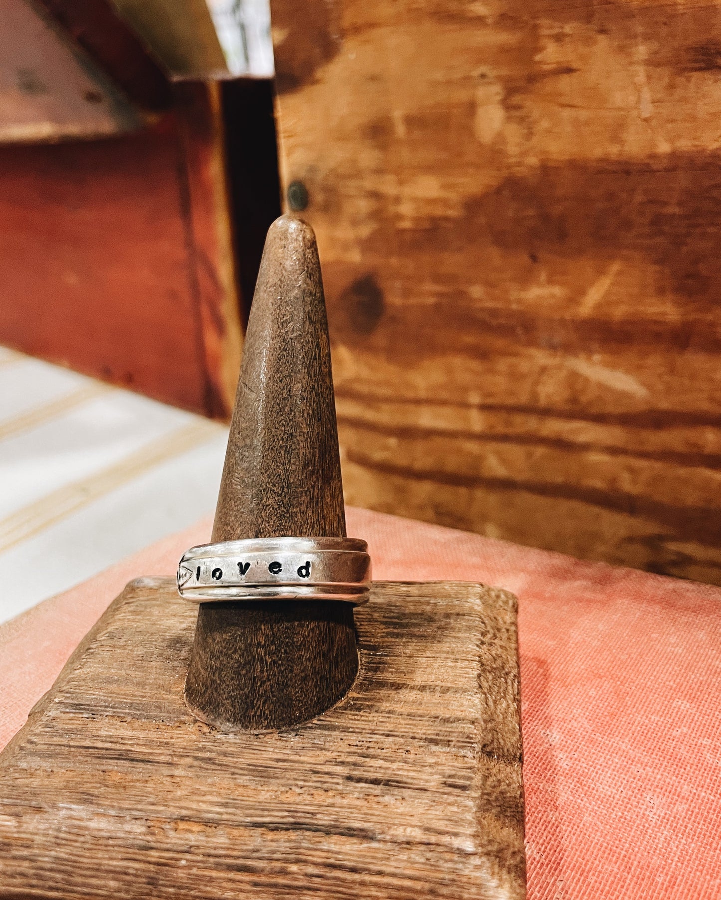 Stamped spoon ring ✨🥄