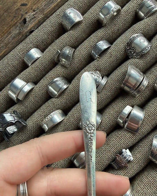 G spoon ring🫶🏼