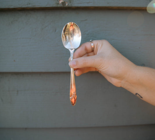 Custom stamped spoon! 🥄