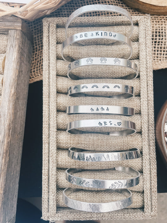 Custom bracelet cuff!