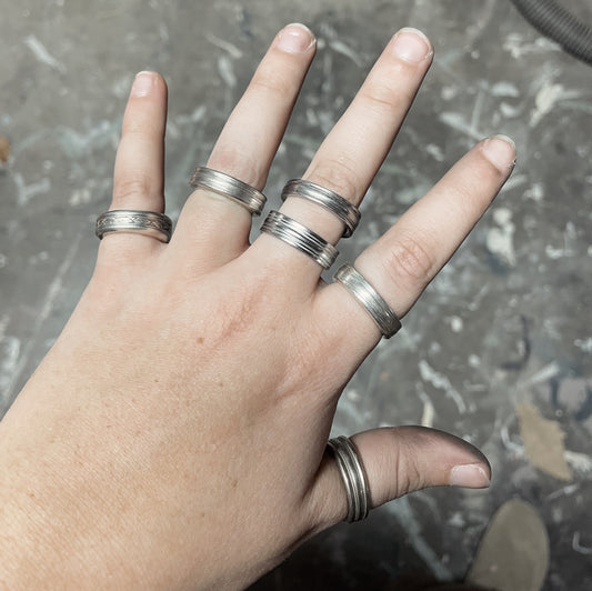 Surprise thin spoon ring!